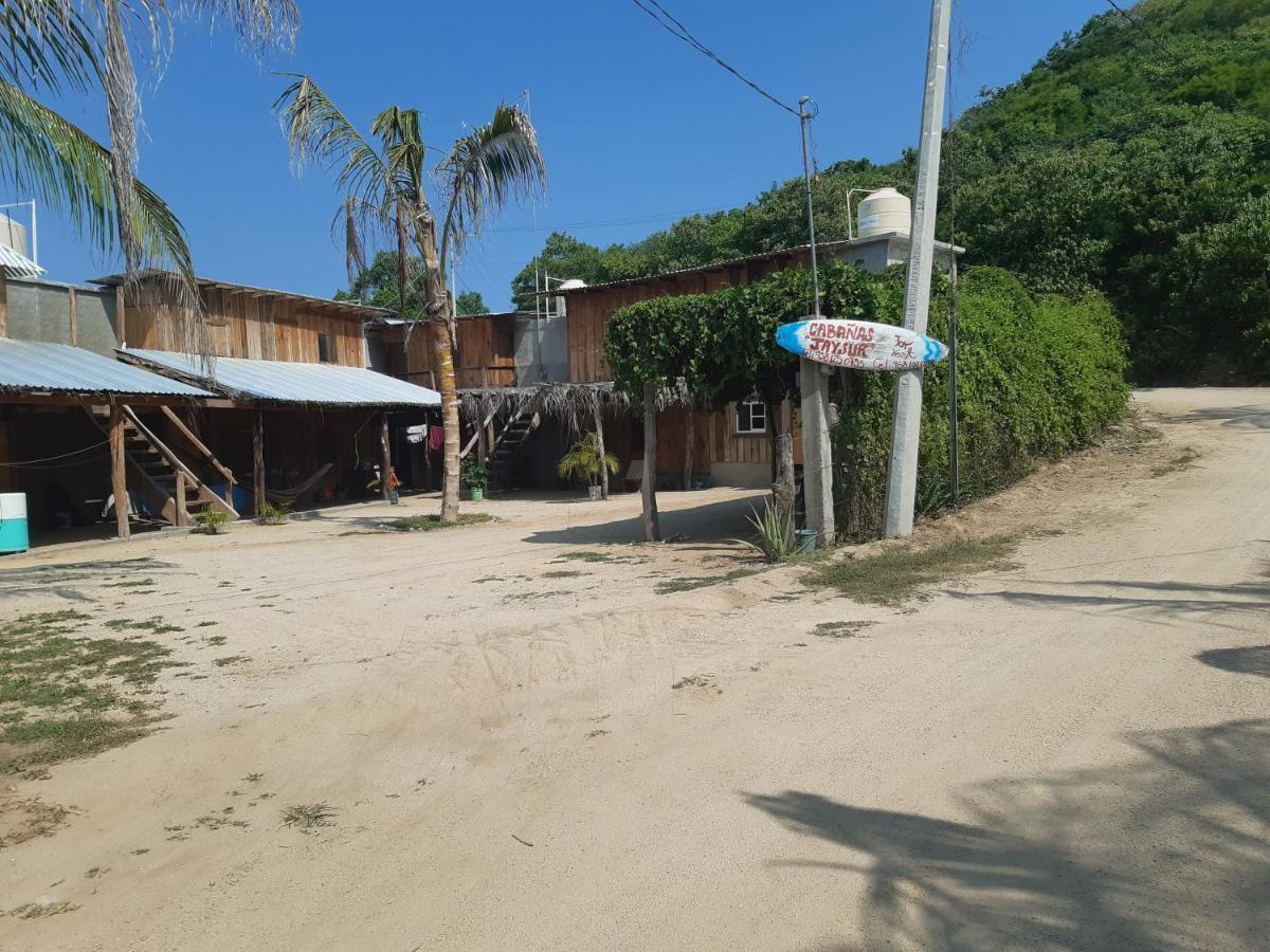 Cabanas Jaysur Barra de la Cruz Exterior foto